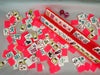 hot pink retro neon mahjong travel set