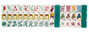 teal retro neon 2 mahjong travel set 90s