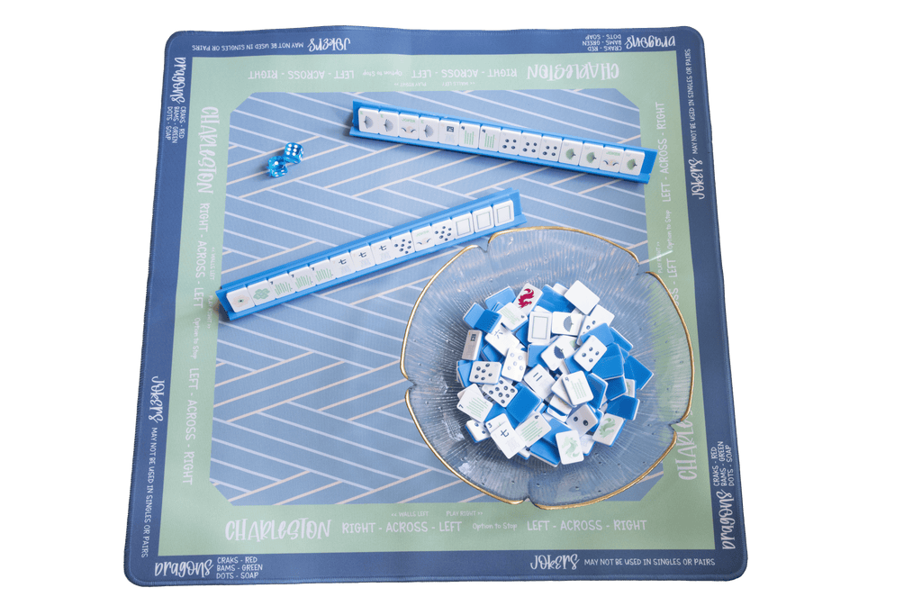 travel mahjong set blue2